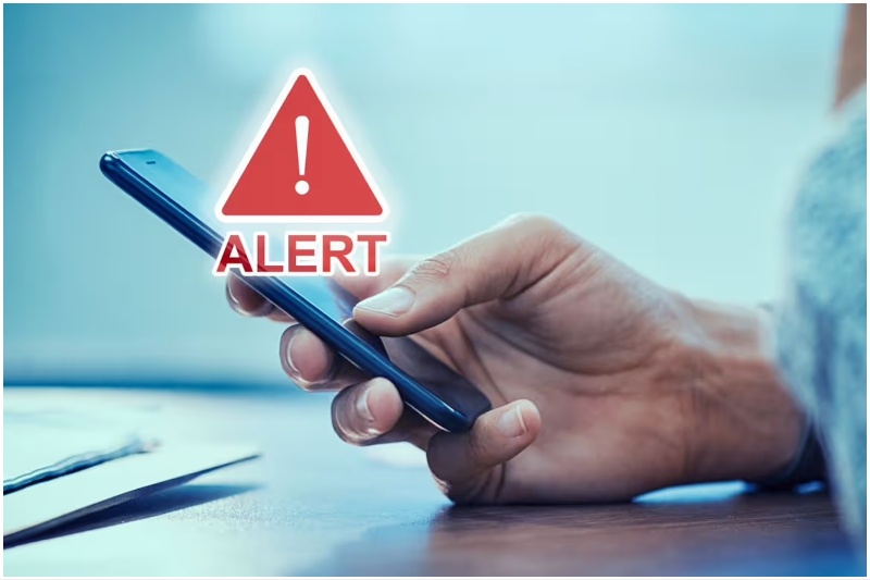 mobile phone alert
