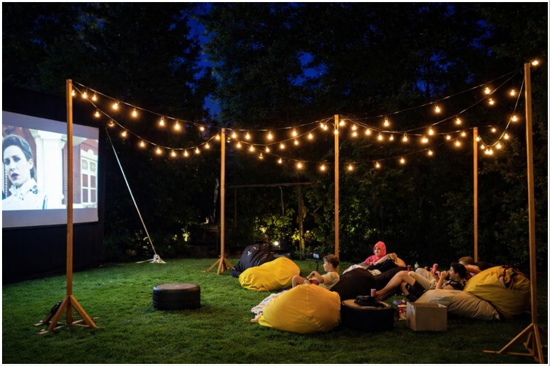 open-air cinema