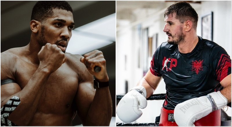 Anthony Joshua vs Kristian Prenga