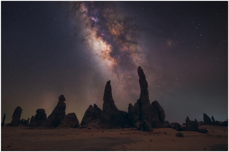Meteor showers in AlUla
