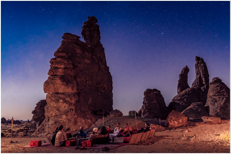 Stargazing in AlUla