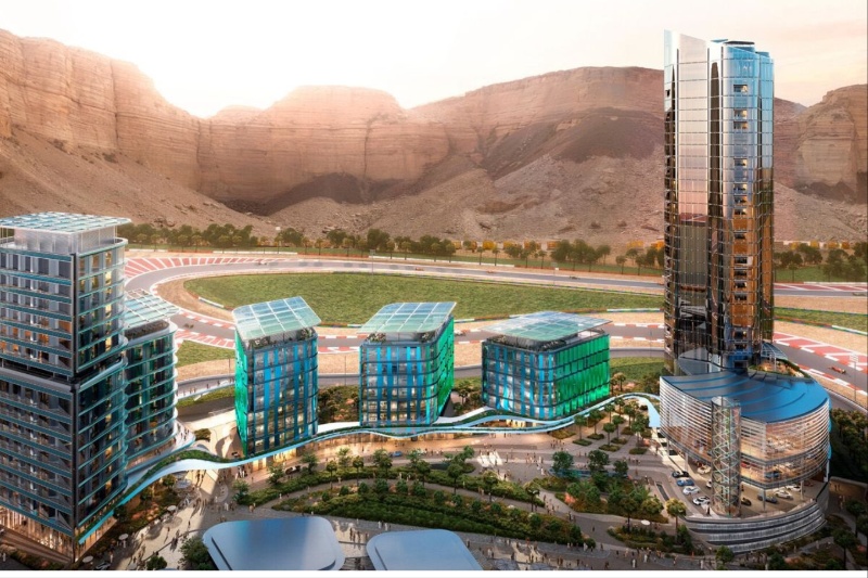 Qiddiya Motorsport Hotel designs