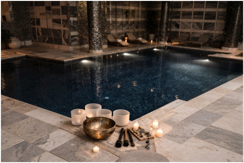 Floating sound bath Mansard Spa