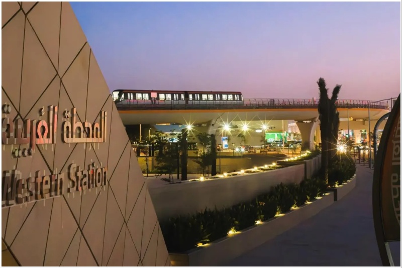 largest Riyadh Metro station
