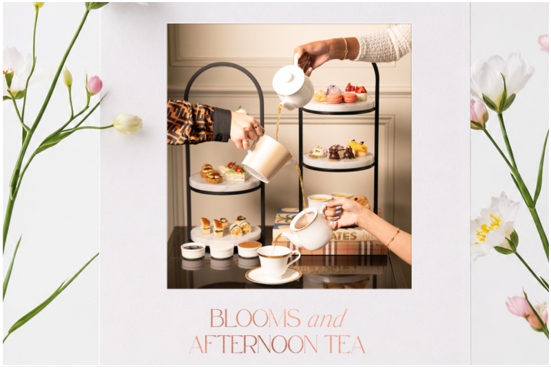 Blooms and Afternoon Tea Fairmont Riyadh