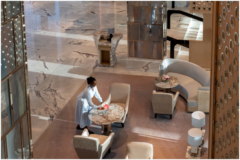 Raffles Jeddah lobby