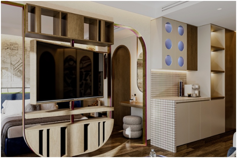 attaché Pool Club rooms