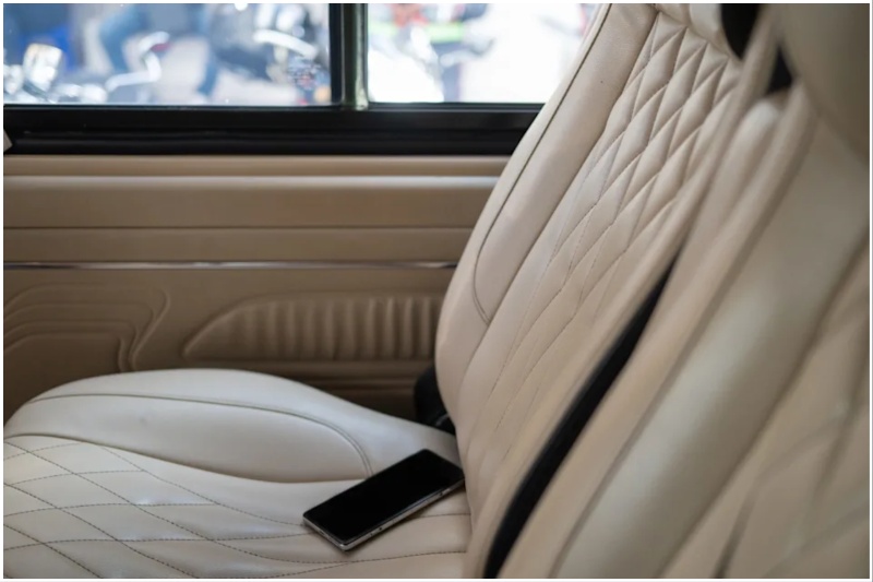 phone in a car