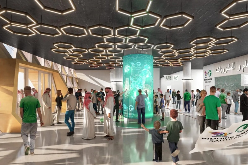 What the King Fahad Sports City Stadium is going to look like once it's ready