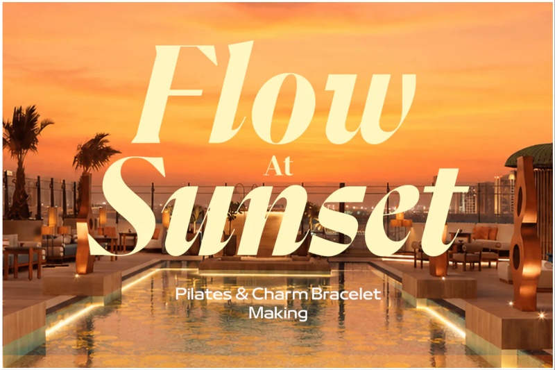 Flow at Sunset at W Riyadh KAFD